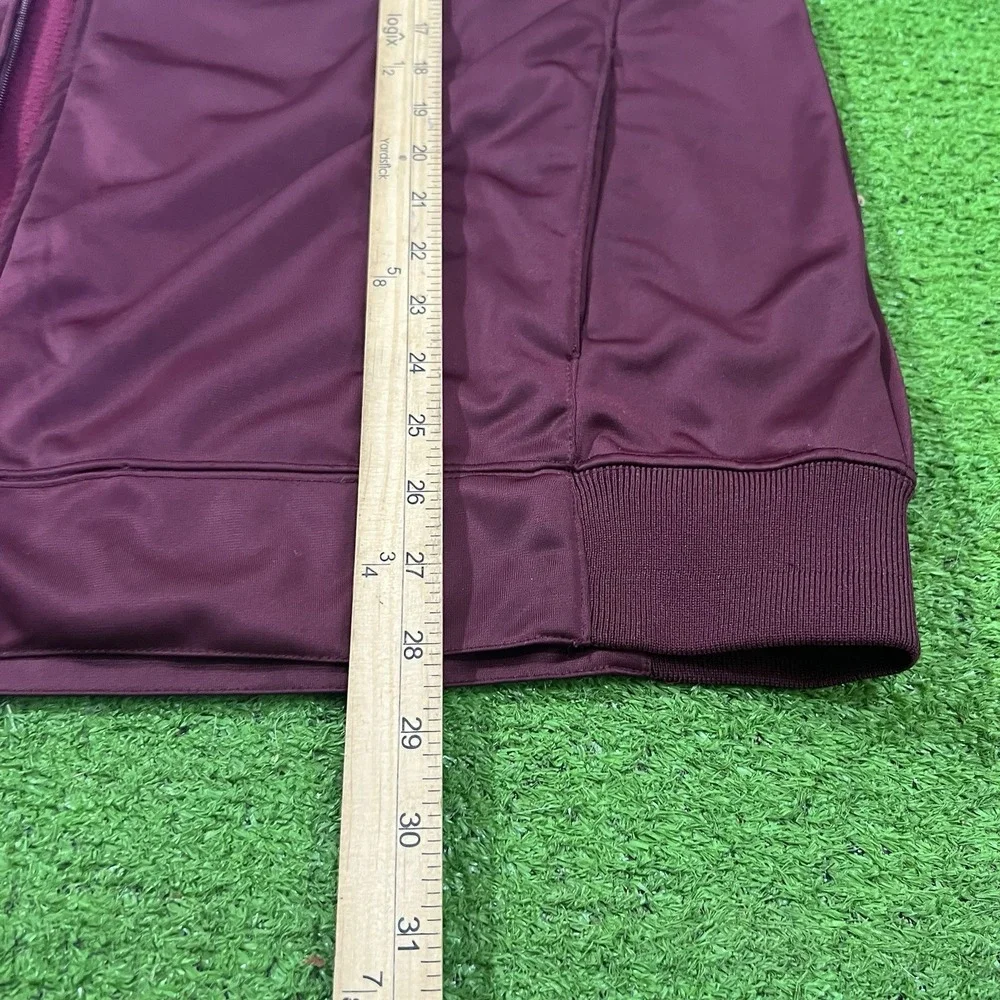 Texas A&M Team Issue Jacket XL Adida Aggie Football Maroon Track Jacket Wont Zip